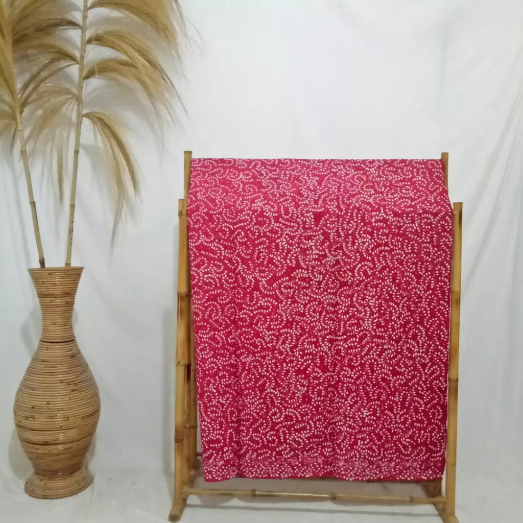 Batik Tulis Lasem 1 warna motif latohan