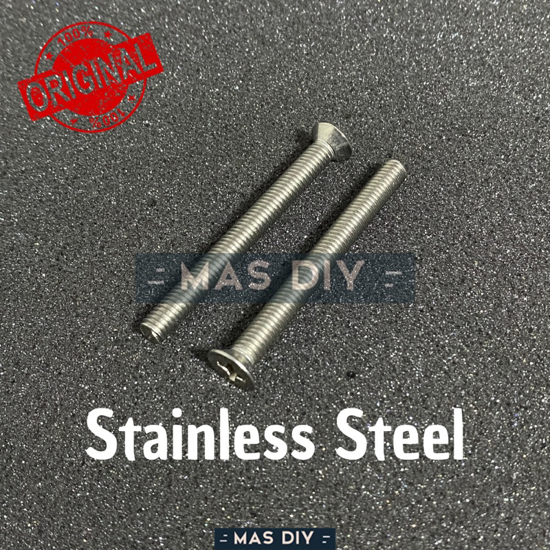 Baut Jalu Stang PCX Stainless 60 mm Universal