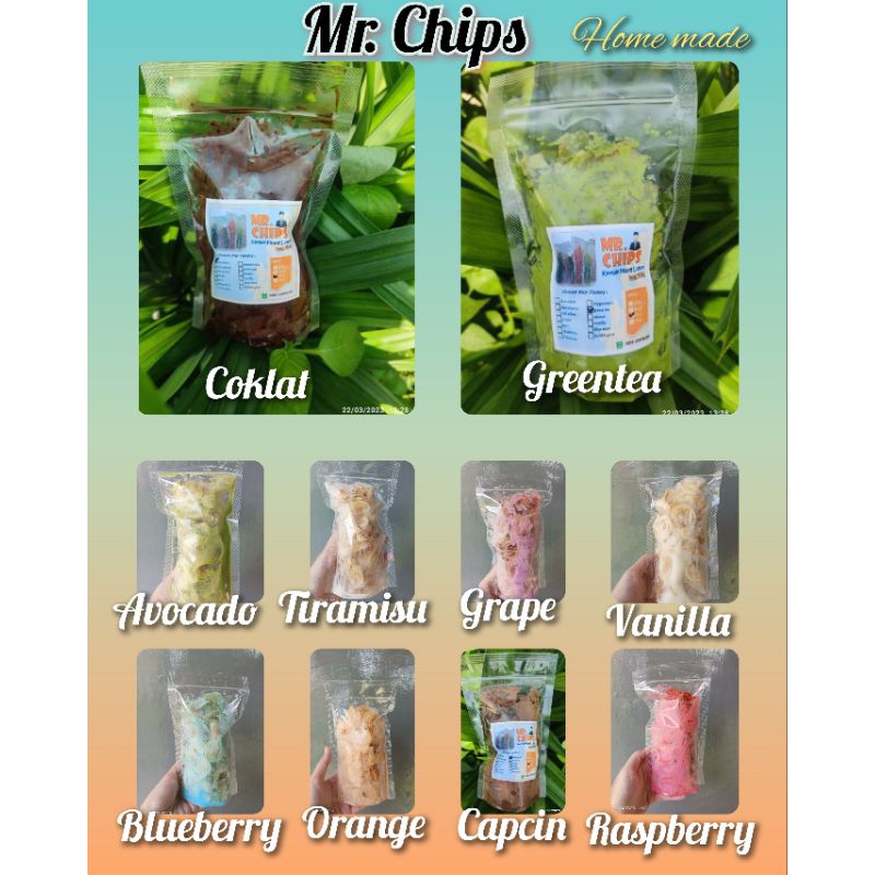 

Kripik Pisang Lumer Mr.Chips 45gr