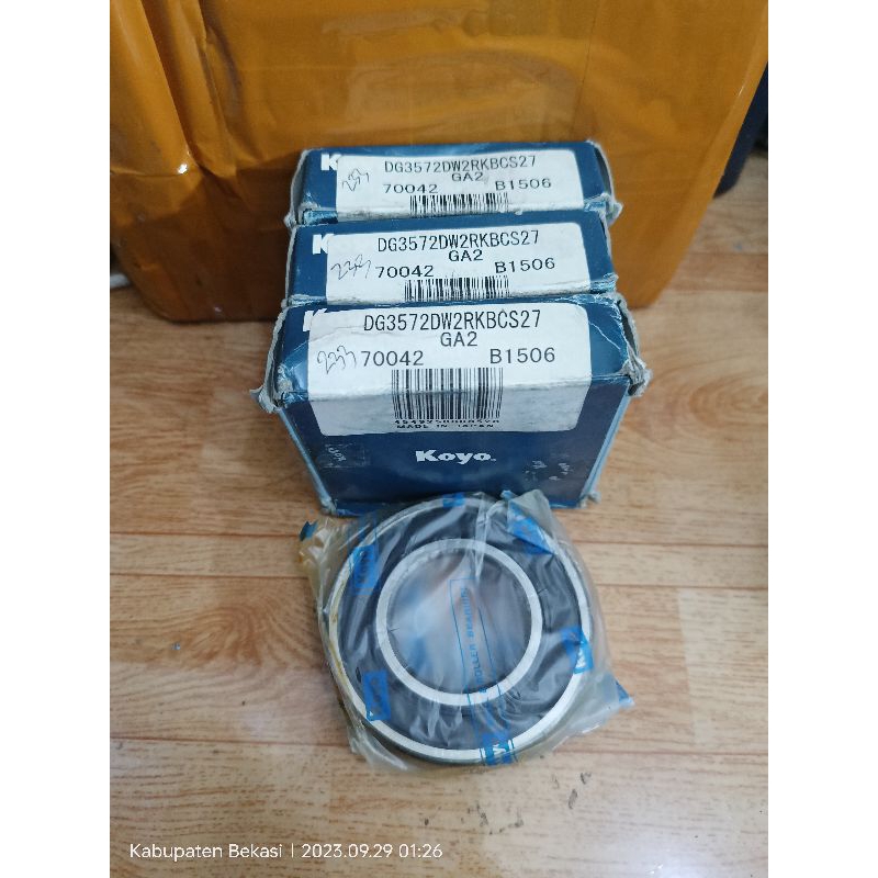 DG3572DW2RKBCS27 Koyo Ball Bearing Original 35X72X17 mm