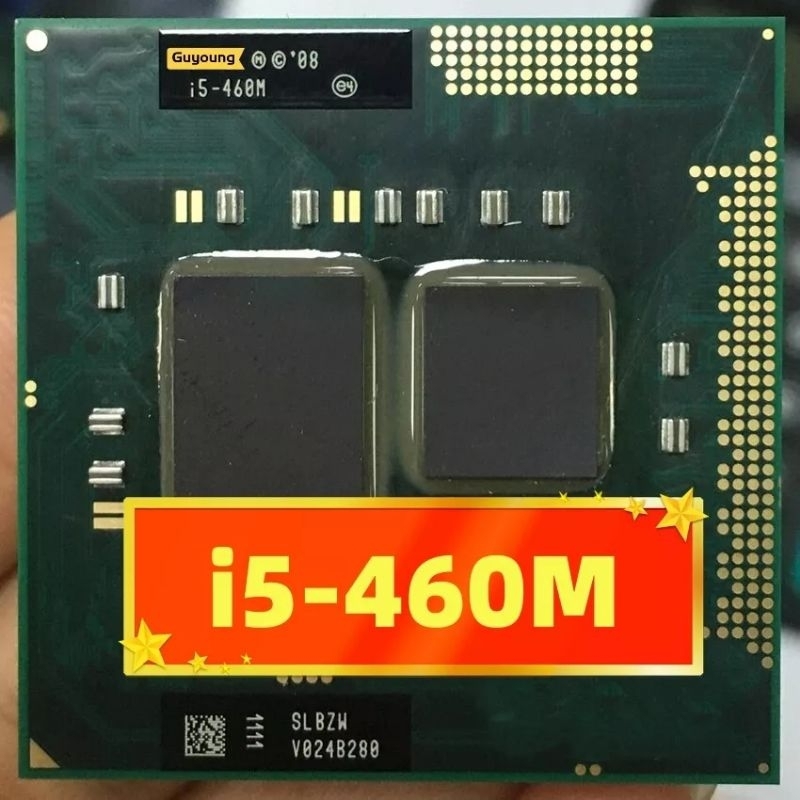 Core i5 460M i5-460M SLBZW 2.5 GHz Dual Core Quad-Thread CPU Processor 3W