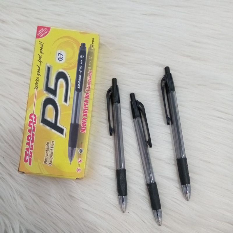 

Bolpen Standard P5 /pcs hitam