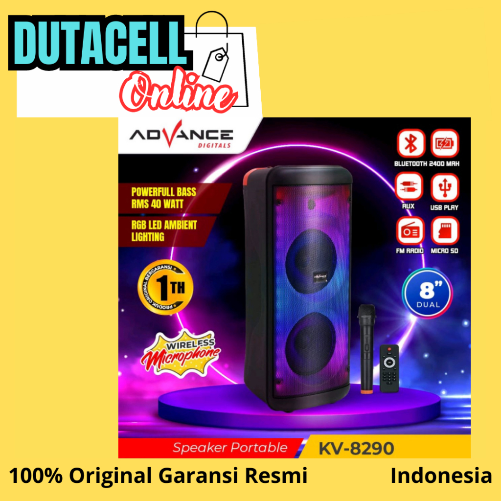Speaker Advance Kv-8290 Murah