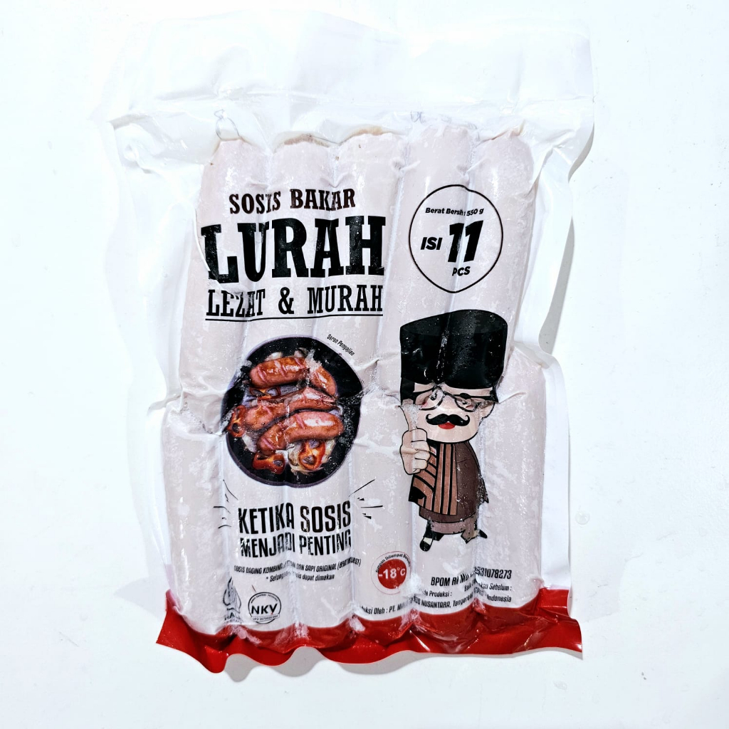 

LURAH sosis bakar mini isi 11s 500gr