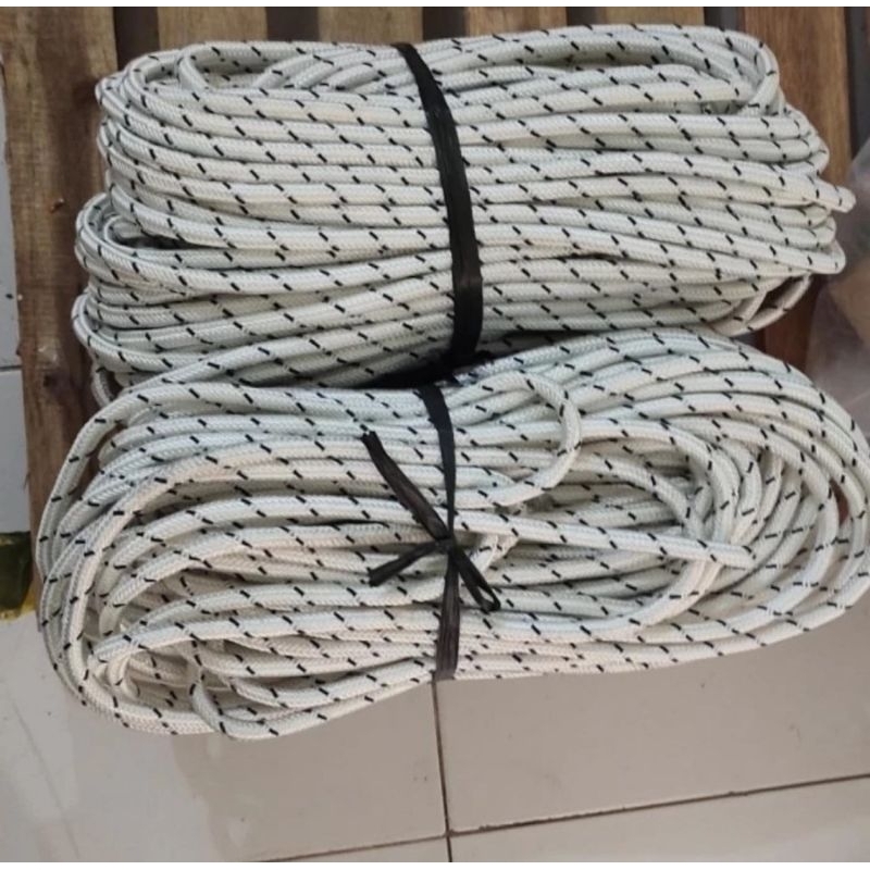 TALI KARMANTEL DIAMETER 12MM X 50METER STATIS HAIDAR ROPES, JUAL TALI KARMANTEL, JUAL TALI KARMANTEL