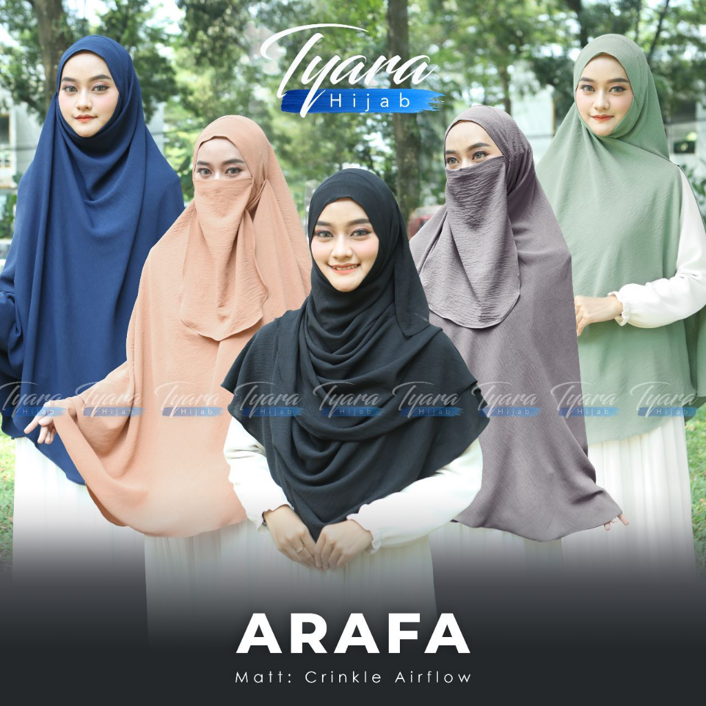 khimar syari jumbo hijab non pet kerudung jumbo jilbab ceruty by tyara
