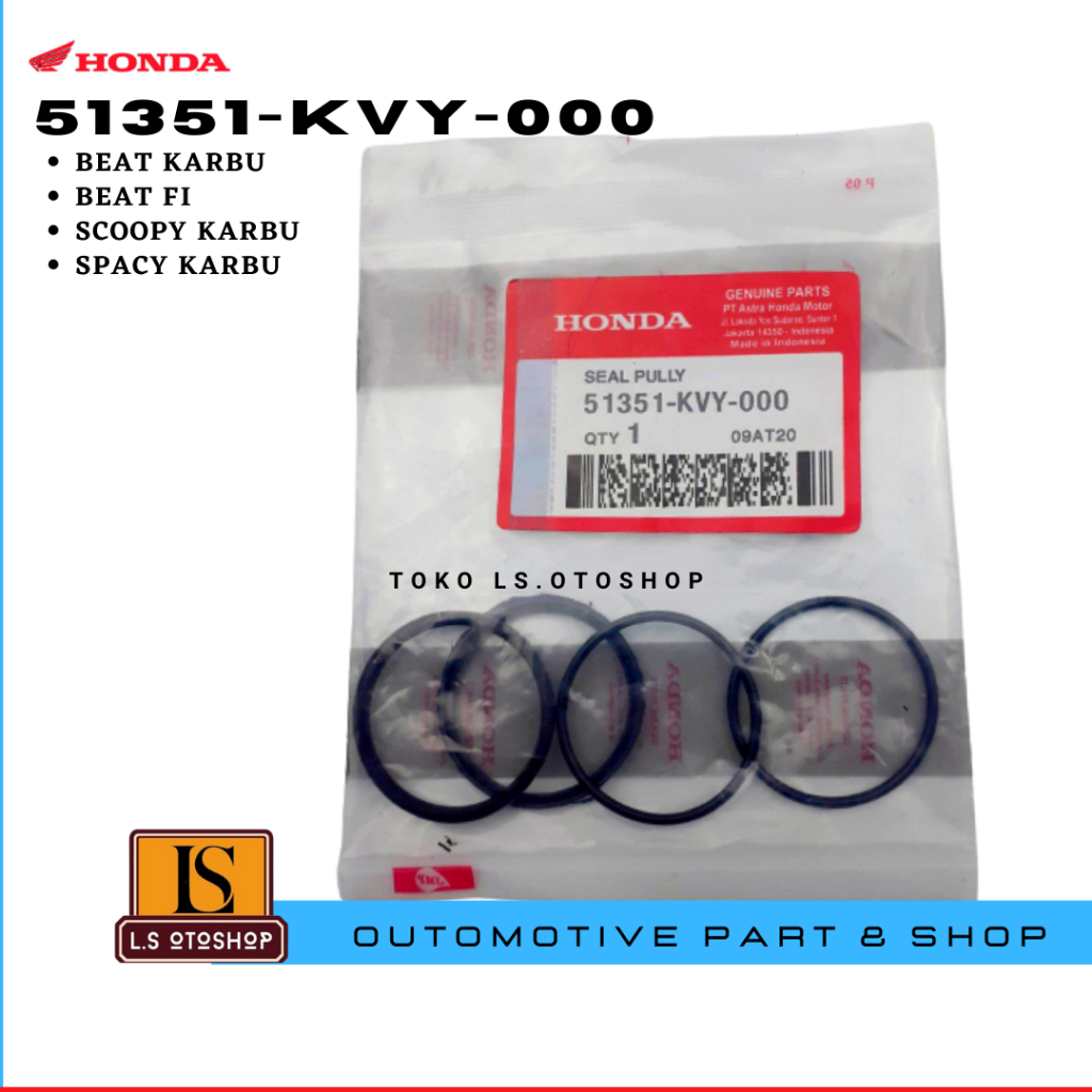 Seal Pully Beat Karbu Seal Oring CVT Beat Fi Seal CVT Scoopy Sil Pulley Spacy Seal puli Beat Fi Seal