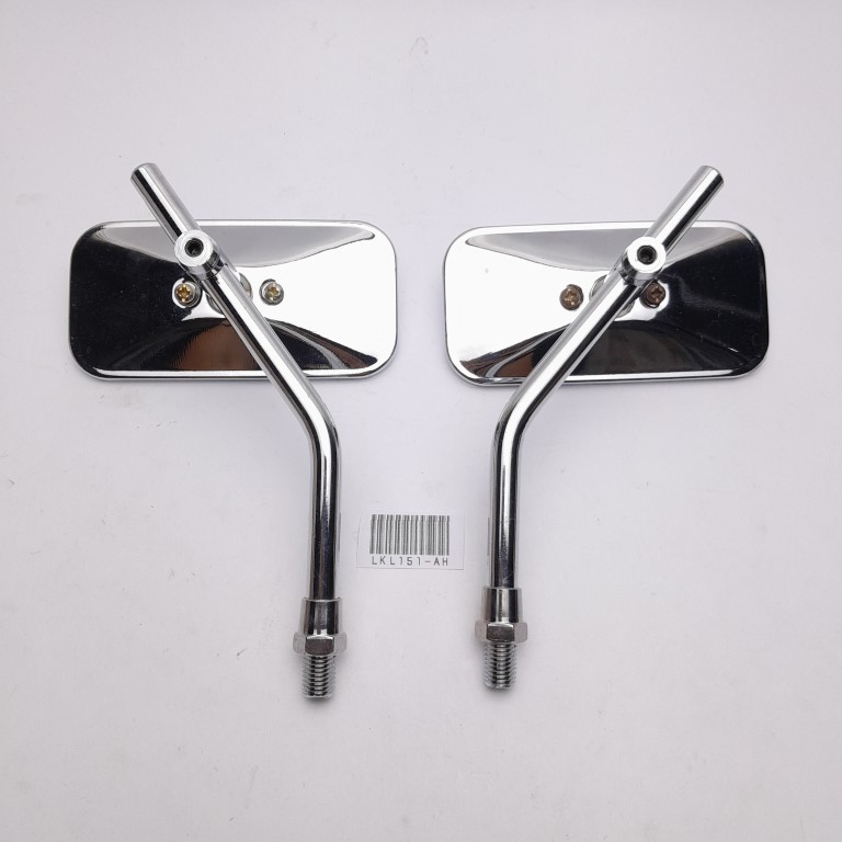 SPION KOTAK CHROME VARIASI JAP BRAD STYLE CUB CB GL BOOBER CAFE RACER