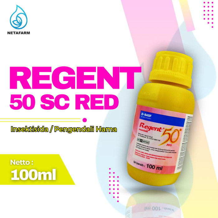 Pestisida Insektisida Fipronil BASF REGENT 50 SC RED - 100ml