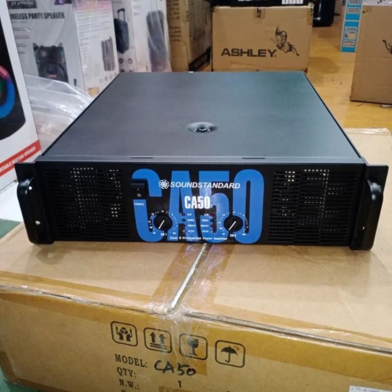 SOUNDSTANDARD CA50 POWER AMPLIFIER SOUNDSTANDARD CA50 CLASS H