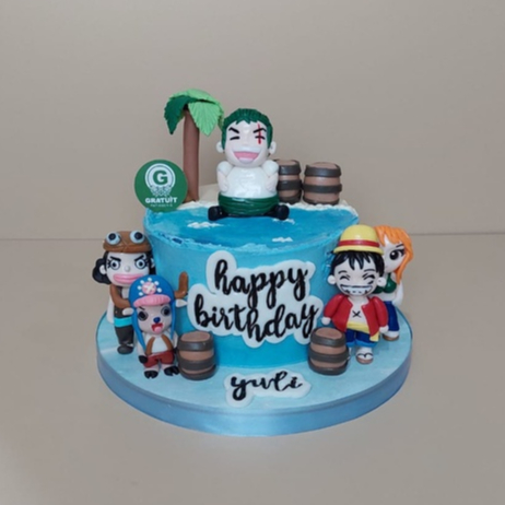 

CAKE ONE PIECE UK 15CM