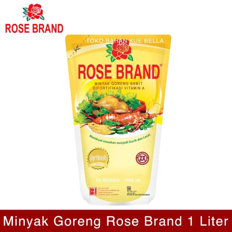 

Minyak Goreng Rose Brand 1 Liter Pouch