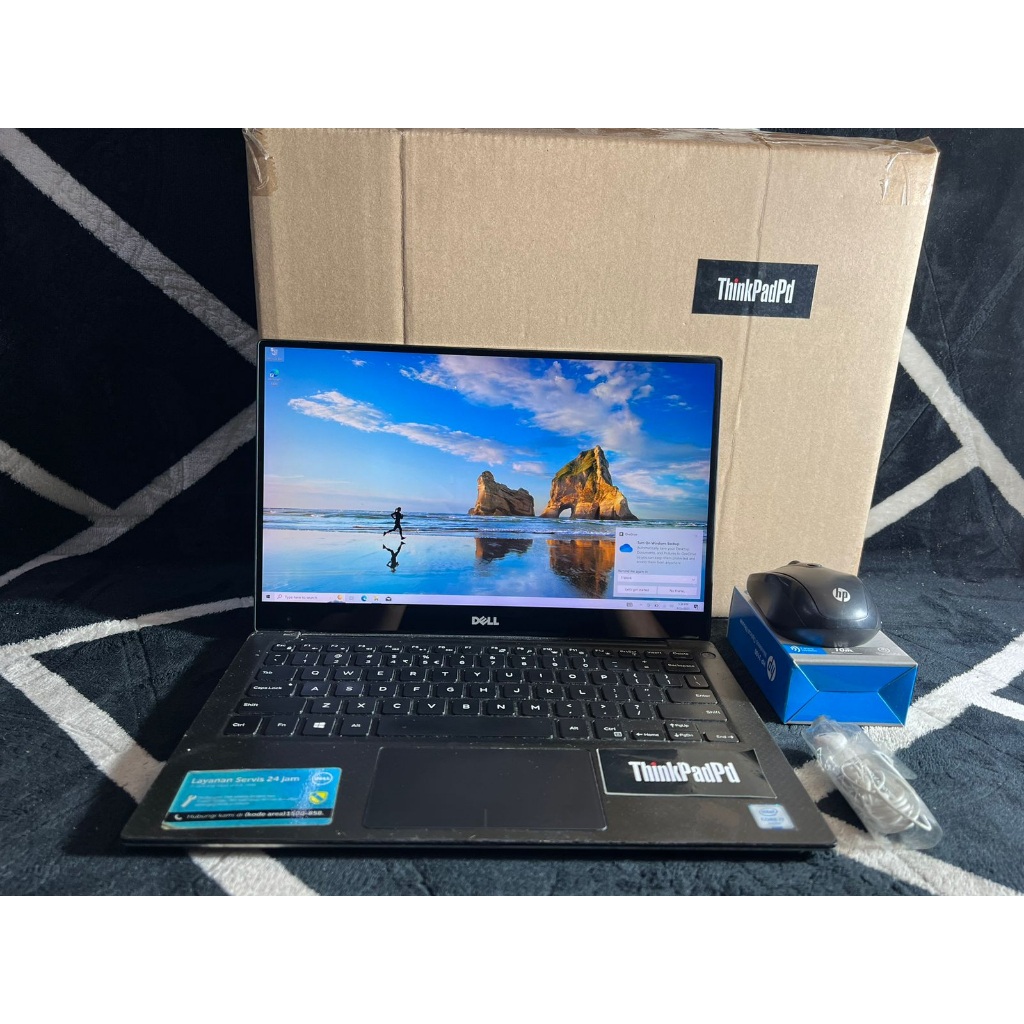 Laptop Dell XPS 13 9350 Core i7 6560U 3k Touch Body Super Tipis & Ringan Murah