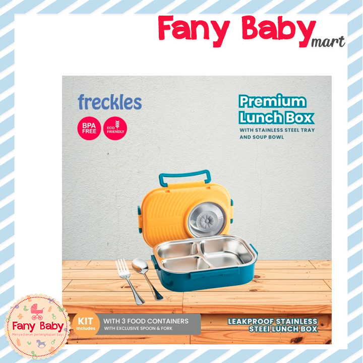 FRECKLES PREMIUM STAINLESS STEEL LUNCH BOX