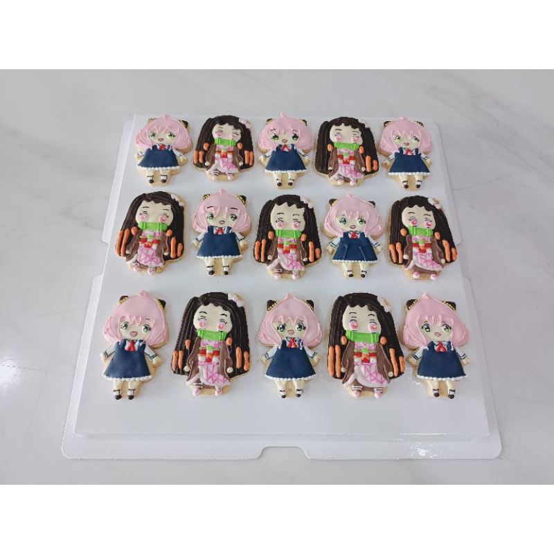 Custom cookies karakter/cookies huruf/cookies hias