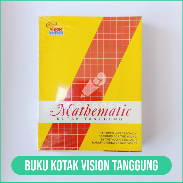 

1 Pak Buku Kotak Vision Tanggung