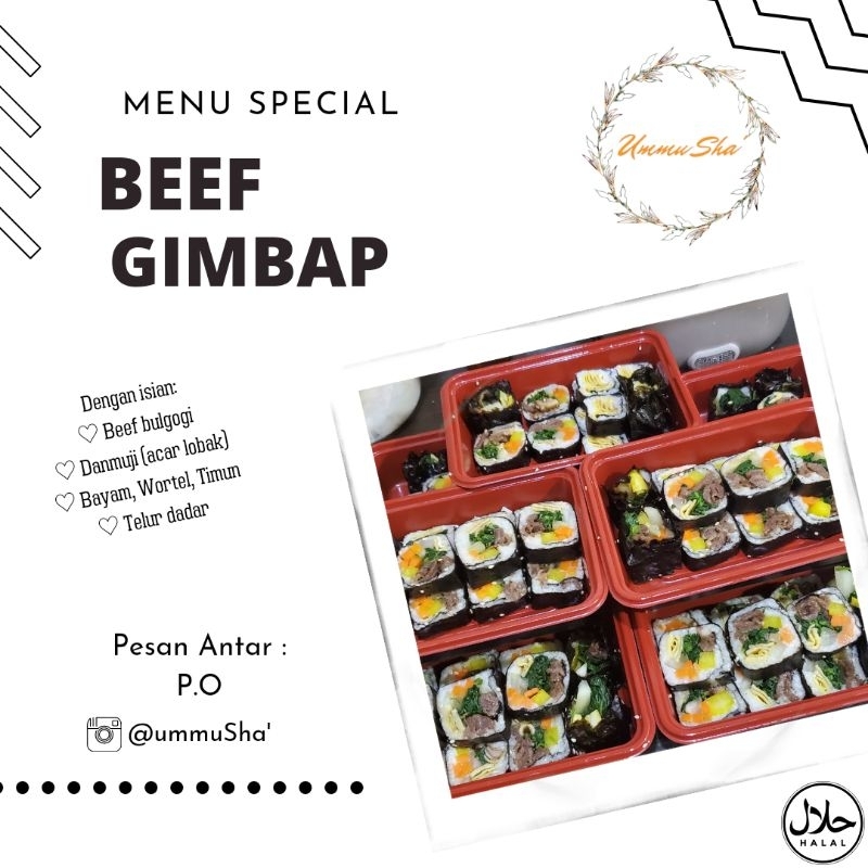 

Beef Bulgogi Gimbap