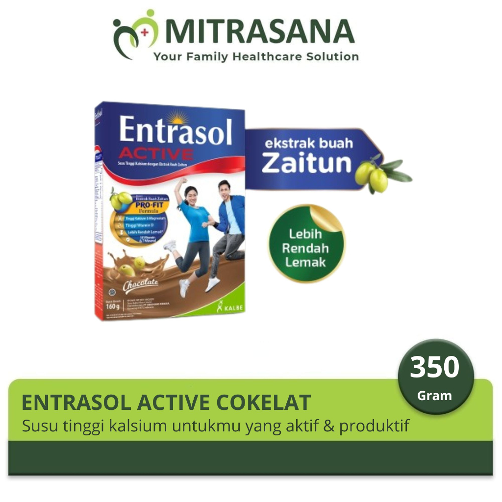 

Entrasol Active Chocolate 350 Gram