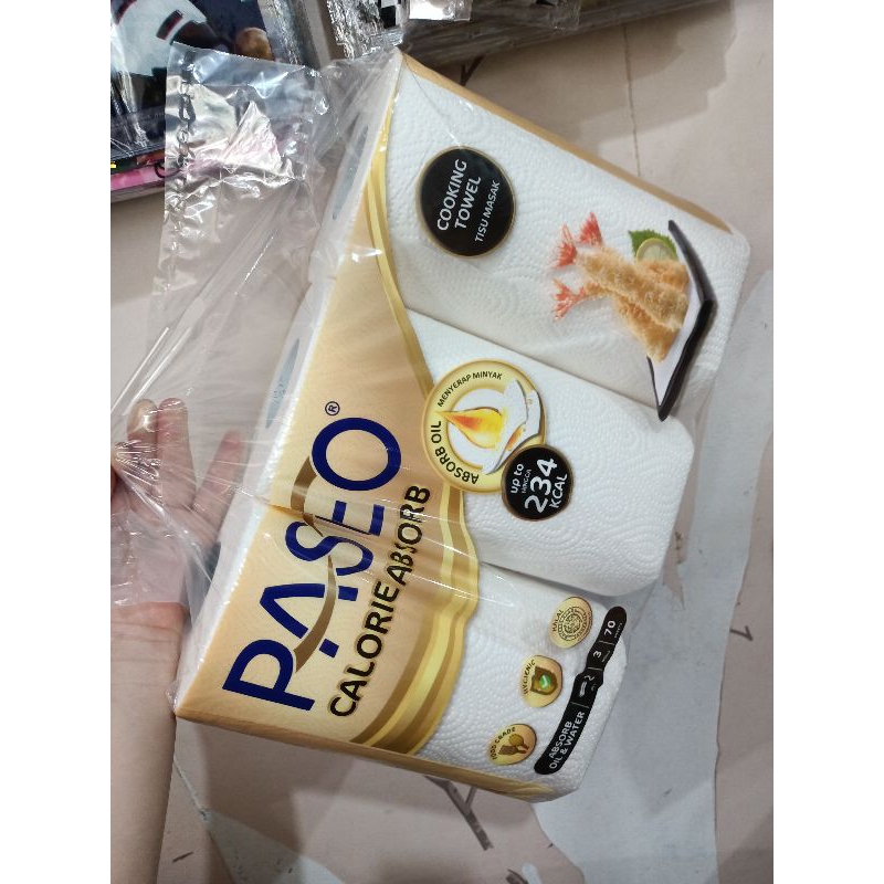 Paseo Tissue minyak 3 Roll