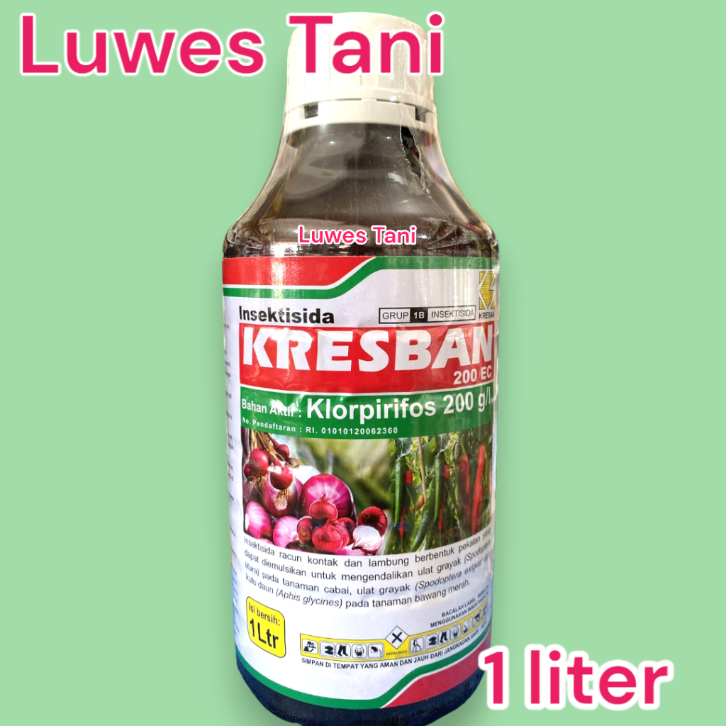 Insektisida Kresban 200EC 1Liter Sejenis Dursban