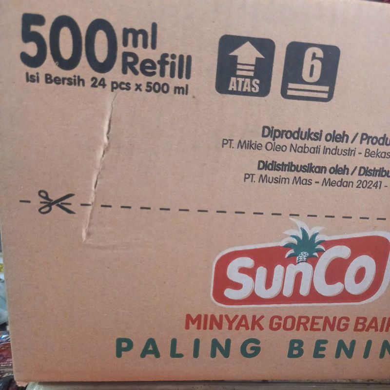 

MINYAK GORENG SUNCO 500ML X 24 PCS