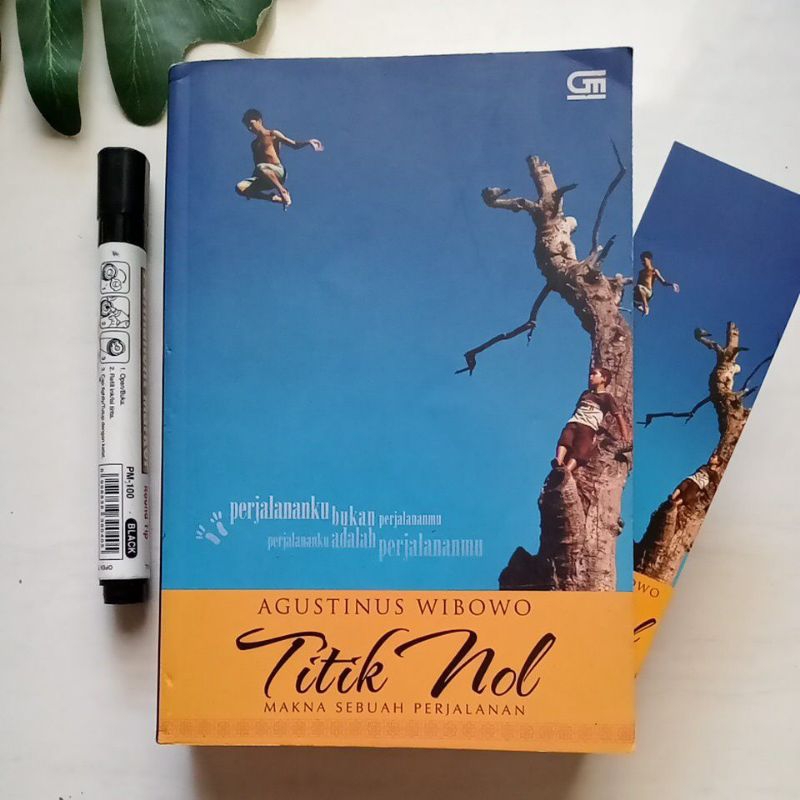 novel Titik Nol AGUSTINUS WIBOWO Makna Sebuah Perjalanan prelove original