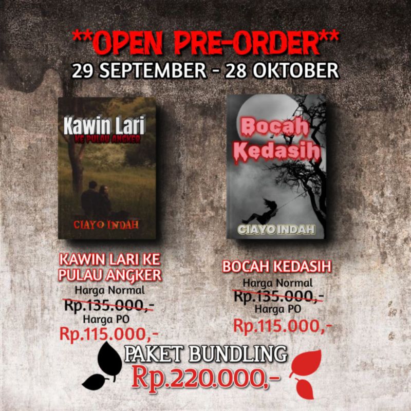 KAWIN LARI BOCAH KEDASIH CIAYO INDAH