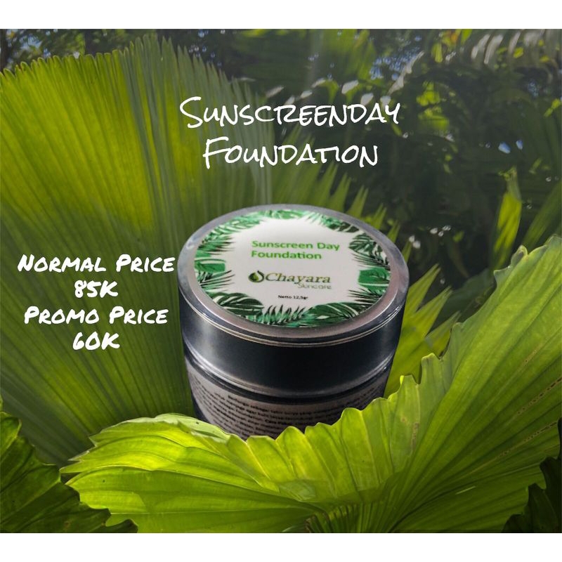 PROMO Day Cream Foundation by Chayara Skincare