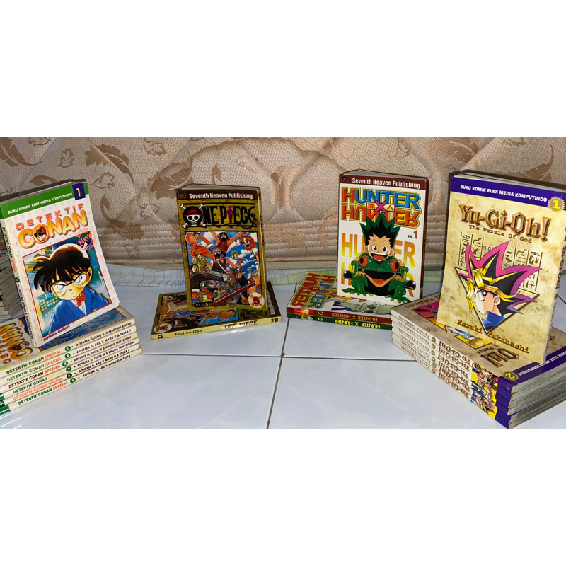 KOMIK OBRAL MURAH - DETEKTIF CONAN ONE PIECE HUNTER X HUNTER YU GI OH