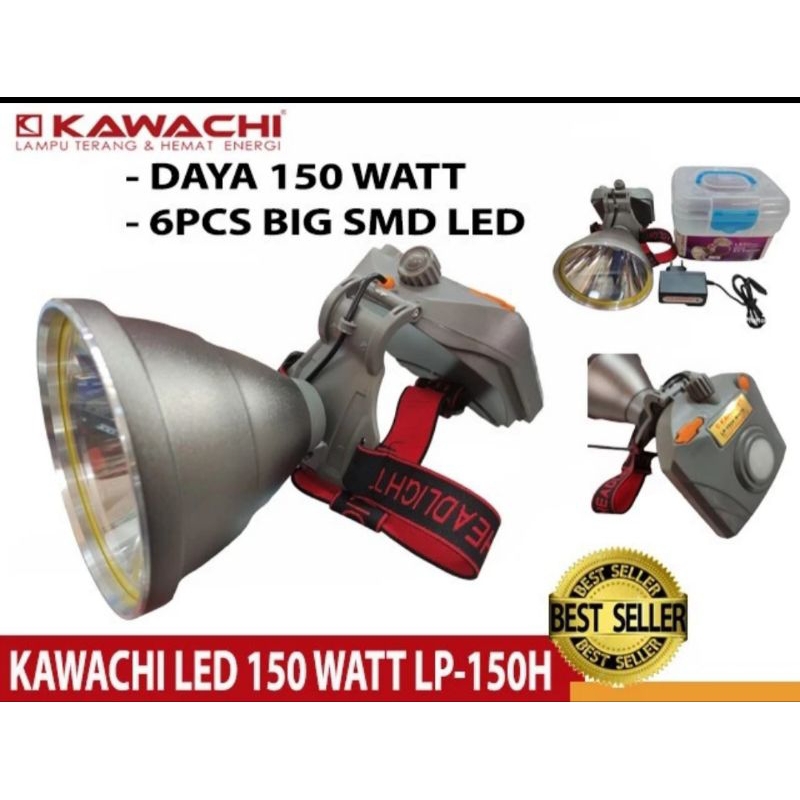 Headlamp senter kepala Kawachi LP -150h 150 watt