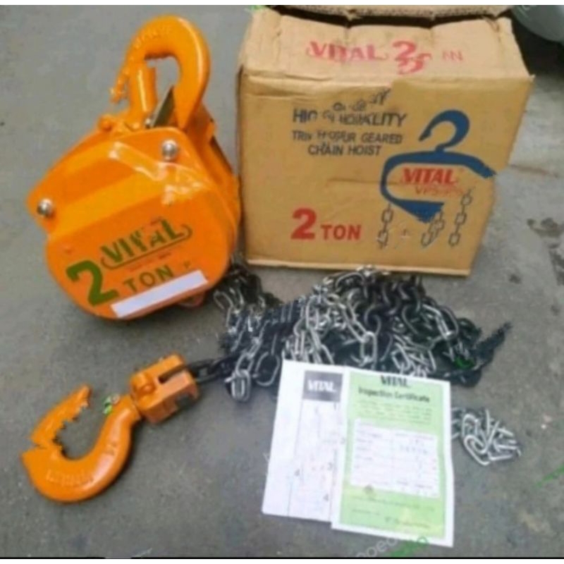 Chain block 2ton 5meter vital