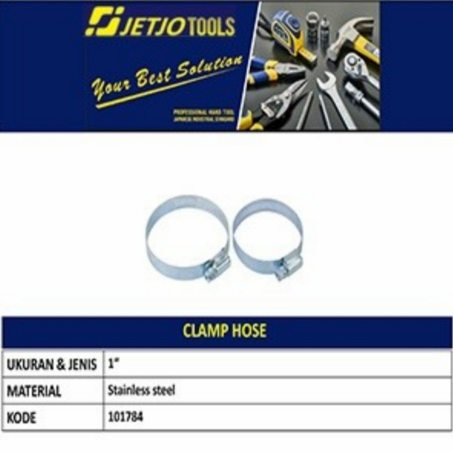 Clamp 1" 101784 LAKONI PRO / Clamp Hose LAKONI PRO perkakas tools