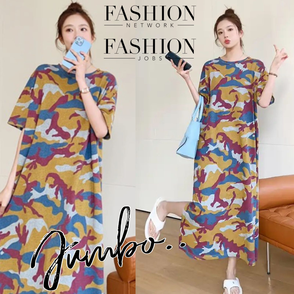 Damai fashion jakarta - dress JUMBO wanita  NATASYA NATASYA - konveksi murah tanah abang