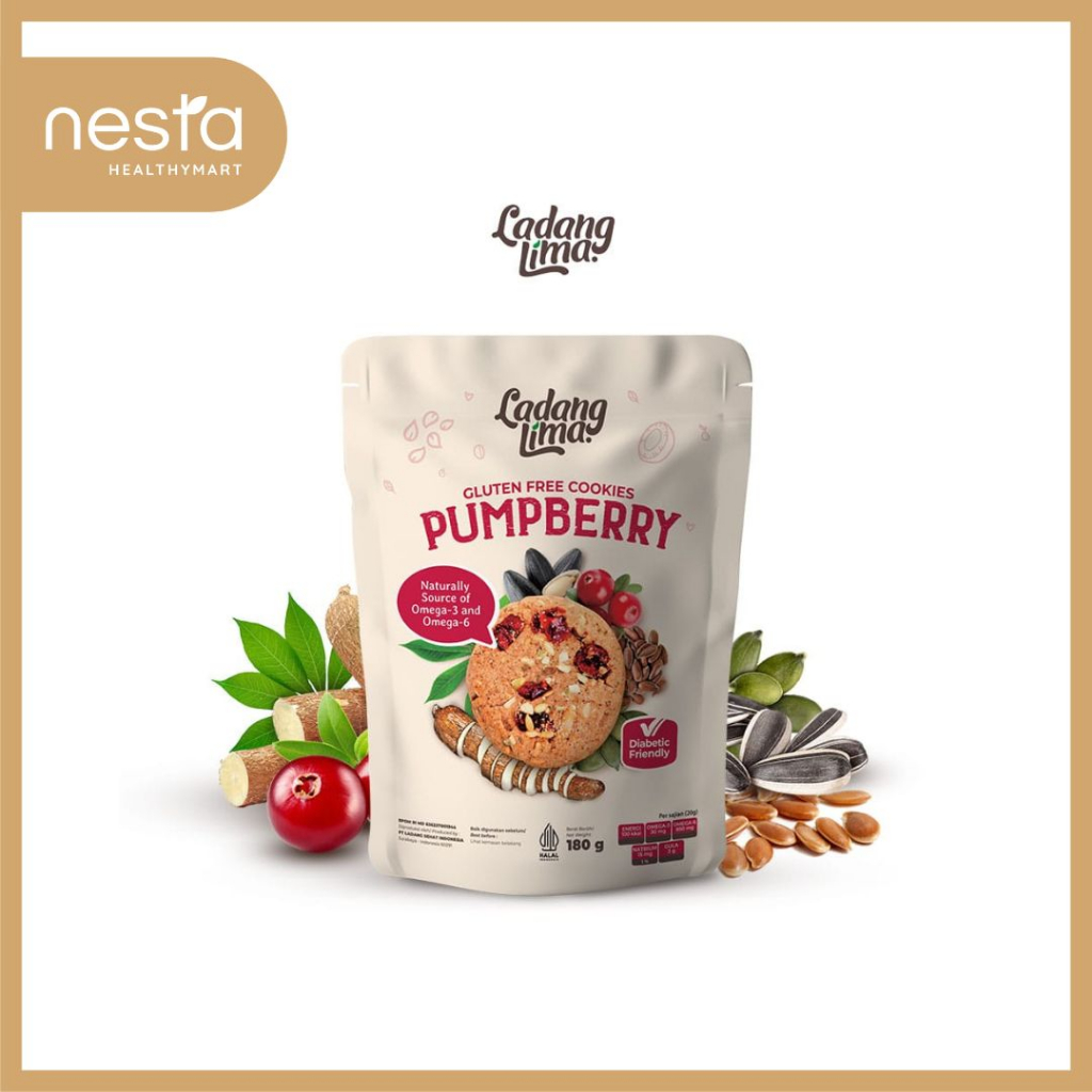 

Ladang Lima Pumpberry 100 g | Snack Sehat