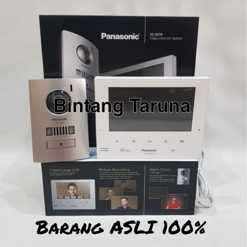 Video Door phone Panasonic VL-SV74CX Video Intercom System Panasonic VL-SV74 Doorphone Panasonic