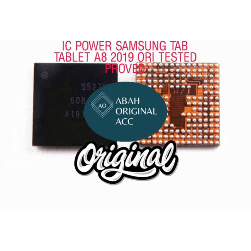 IC POWER SAMSUNG TAB TABLET SAMSUNG A8 2019 ORI TESTED PROVED
