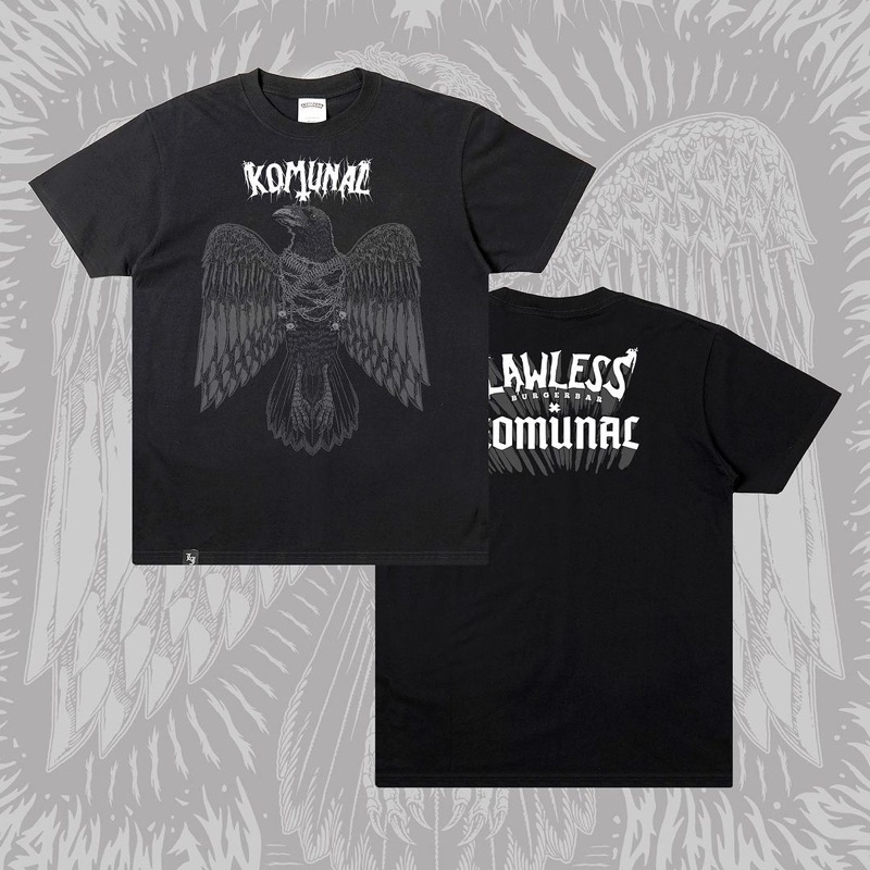 lawless burgerbar x komunal - gemuruh T-shirt