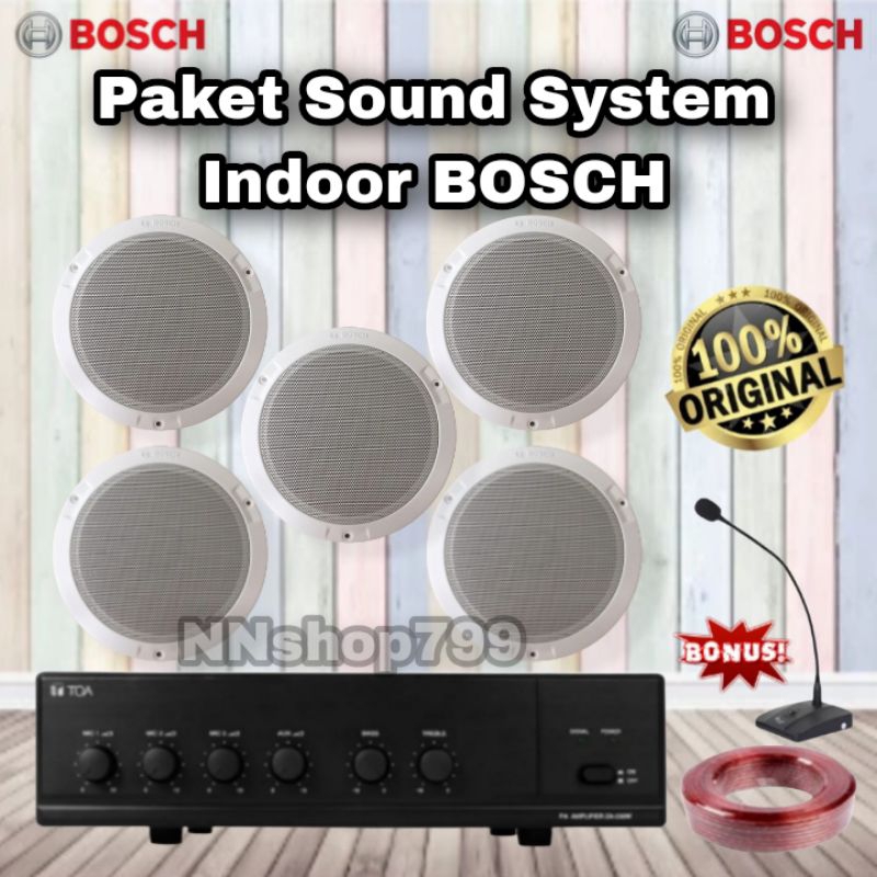 PAKET SPEAKER CELING BOSCH LHM 0606 / SPEAKER PLAFON BOSCH LHM 0606 ORIGINAL isi 5
