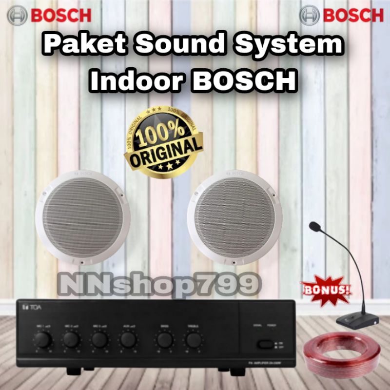 PAKET SPEAKER CELING BOSCH LHM 0606 / SPEAKER PLAFON BOSCH LHM 0606 ORIGINAL isi 2