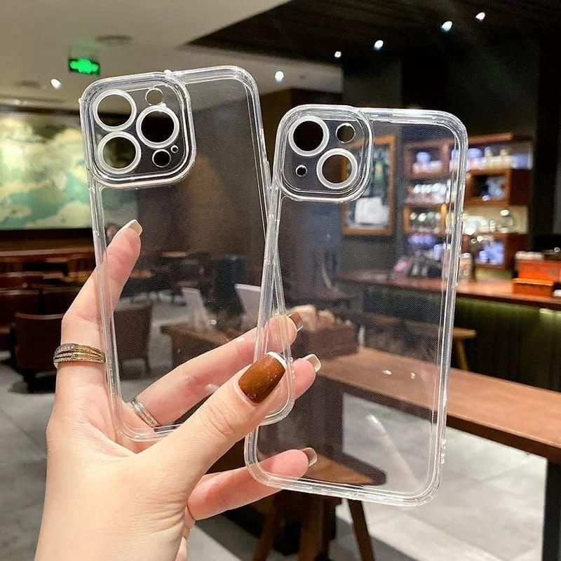 CASE SAMSUNG NOTE 10 PLUS CASE CLEAR SPACE BENING PROTECT CAMERA