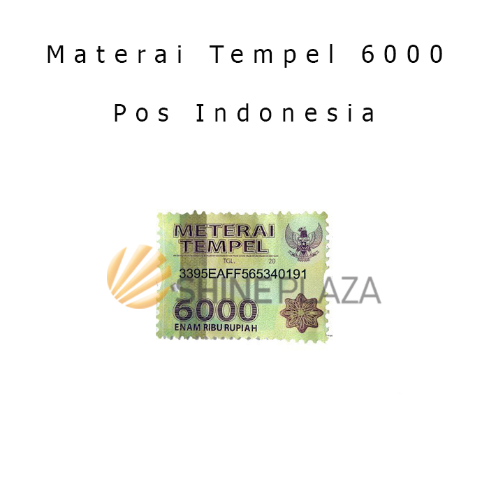 Materai 6000 Original Pos Indonesia