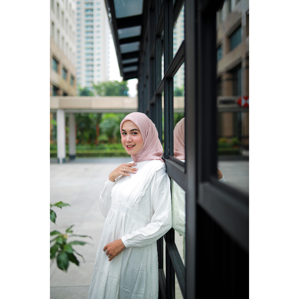 Gamis Polos| Gamis Wanita| Gamis Rayon| Rayon Sara by Umma Muslim Fashion