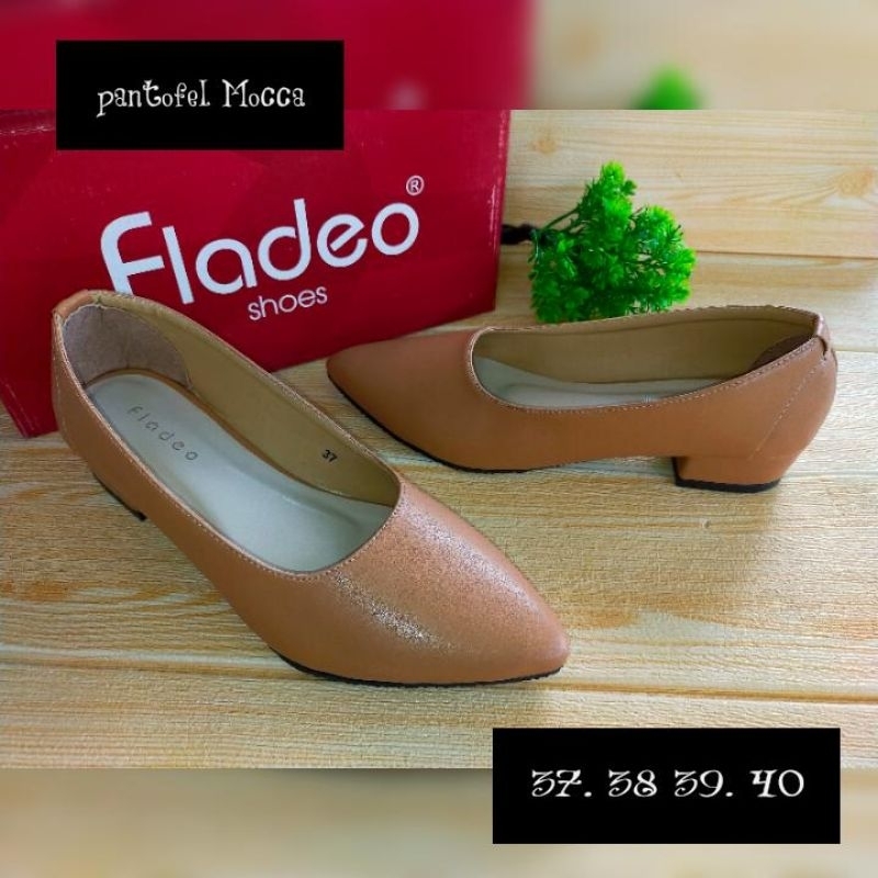 SEPATU PANTOFEL WANITA /SEPATU HEELS FLADEO