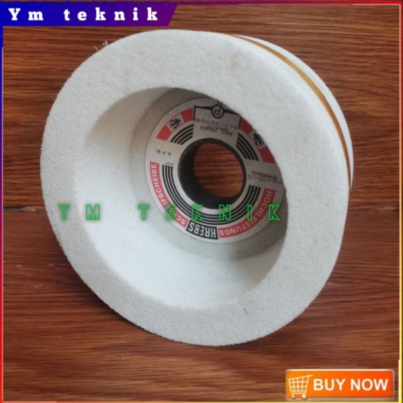 Batu Gerinda Mangkok 5 inch Krabs 5 x 2.½ x 1.¼ inch