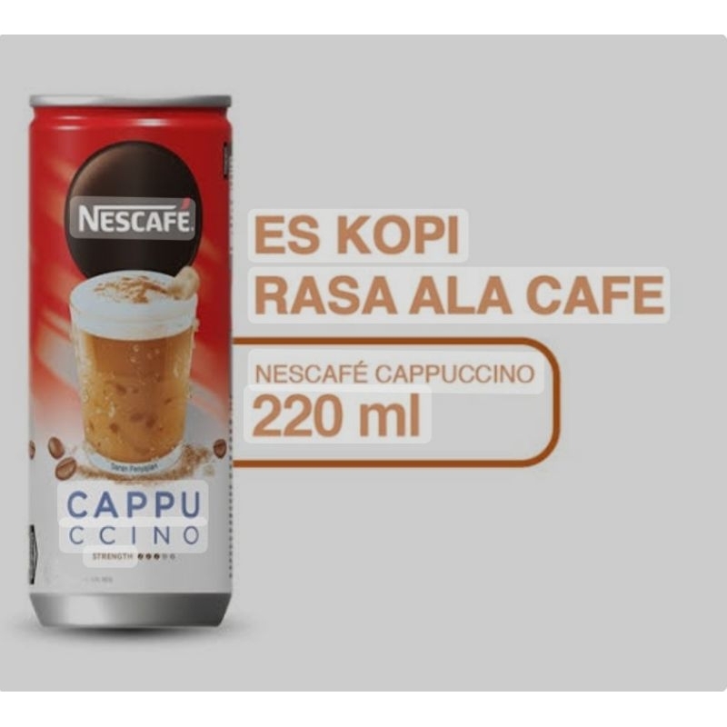 

Nescafe Kaleng capucino 220ml