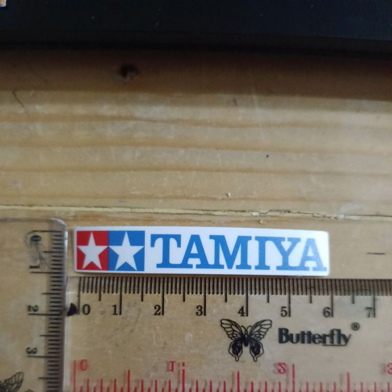 

stiker logo Tamiya