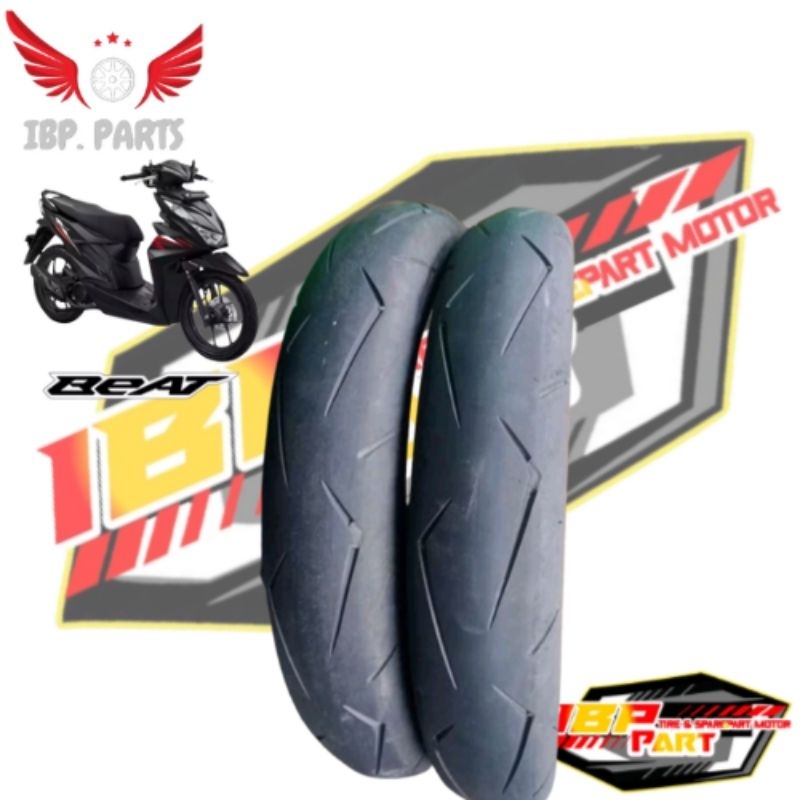 READY 1 SET BAN MIZZLE MR-01 UKURAN RATA 90/80 RING 14 TUBELES