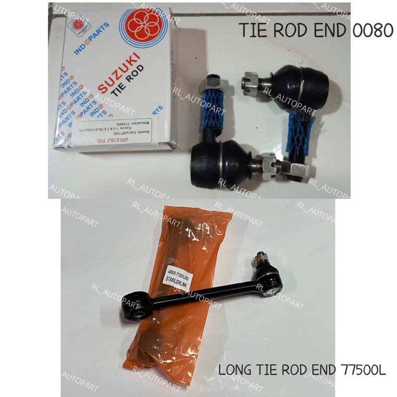 TIE ROD END INDOPART SUZUKI & CARRY/LONG TIE ROD CARRY & FUTURA
