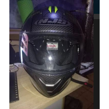 Helm NJS Shadow Motif Carbon Size XL