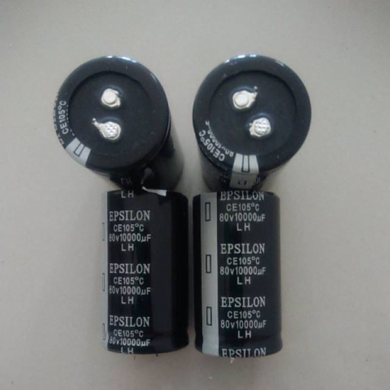 ELCO EPSILON 80V 10000UF ORIGINAL 80 V 10000 UF